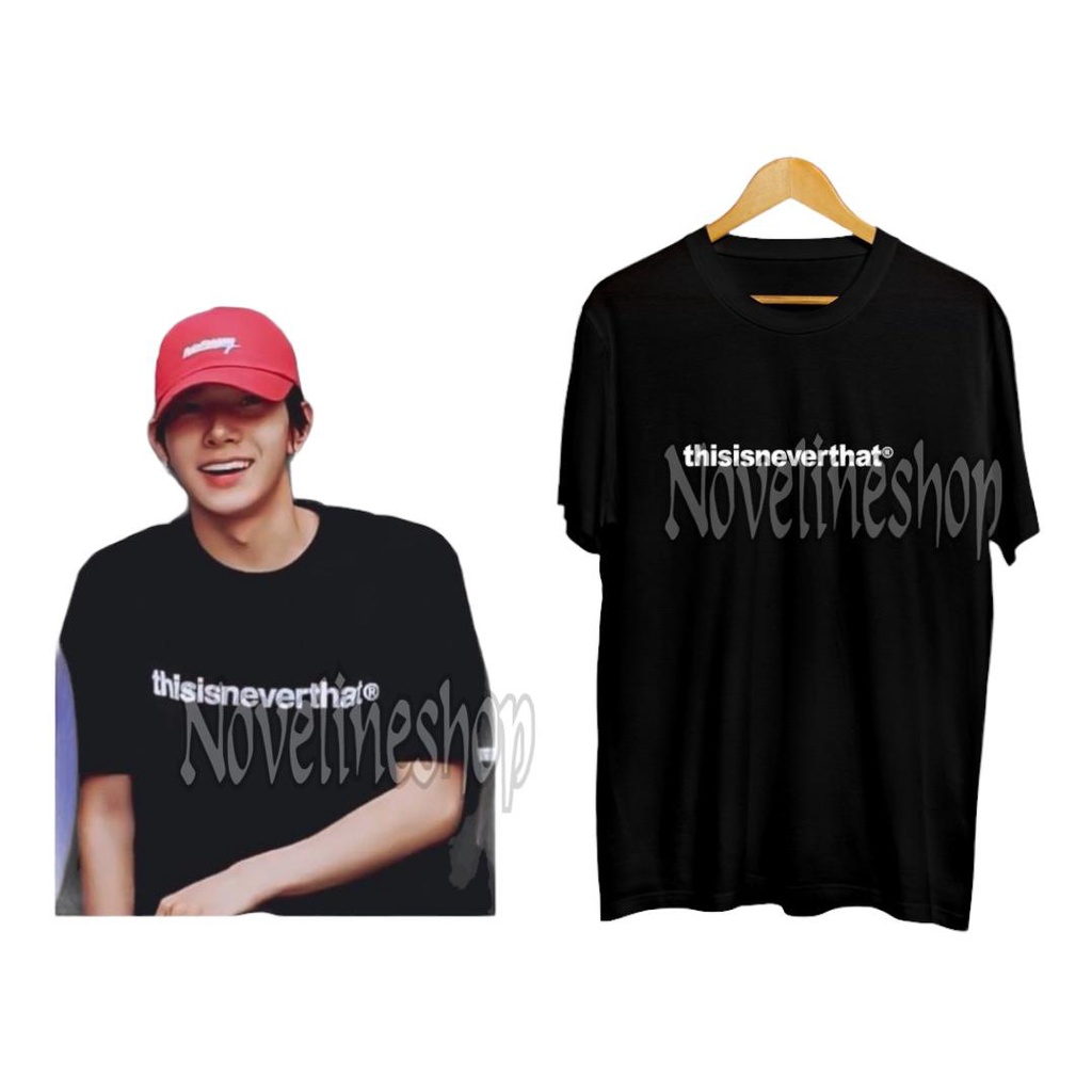 [COD] T-SHIRT KAOS HEESUNG KPOP THIS IS NEVER THAT KOREAN COTTON COMBED 30S