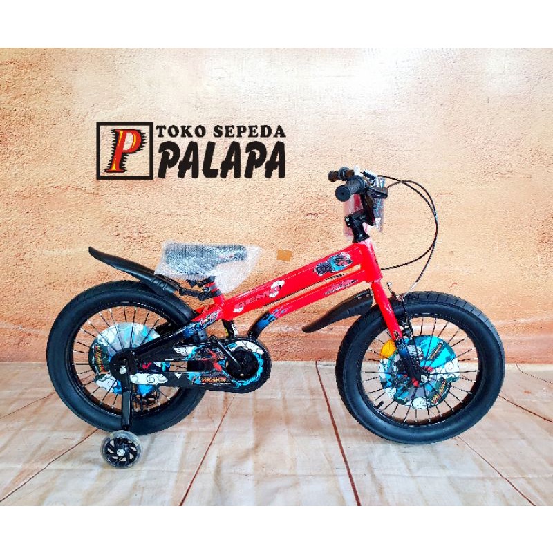 BMX 18 GENIO VALANOR Sepeda Anak Ban Besar By United