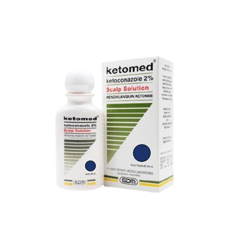 KETOMED 2% SCALP SOLUTION 60 ML