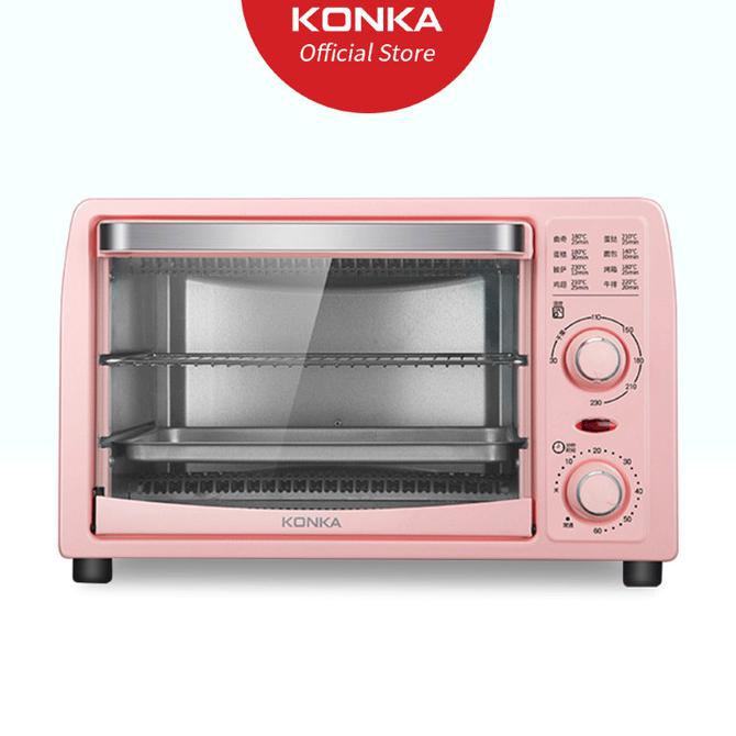 Konka Oven Listrik Warna Pink 13 Liter - Promo 