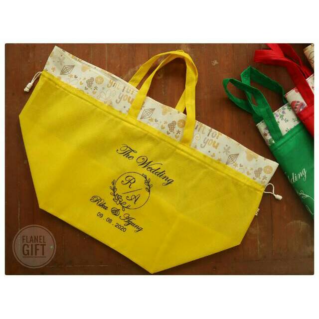 PRE ORDER TAS SPUNDBOND 21.21.35 HAJATAN  TAS NASI BOX KUE ULANG TAHUN OLEH-OLEH BESEK GODYBAG SERUT-1