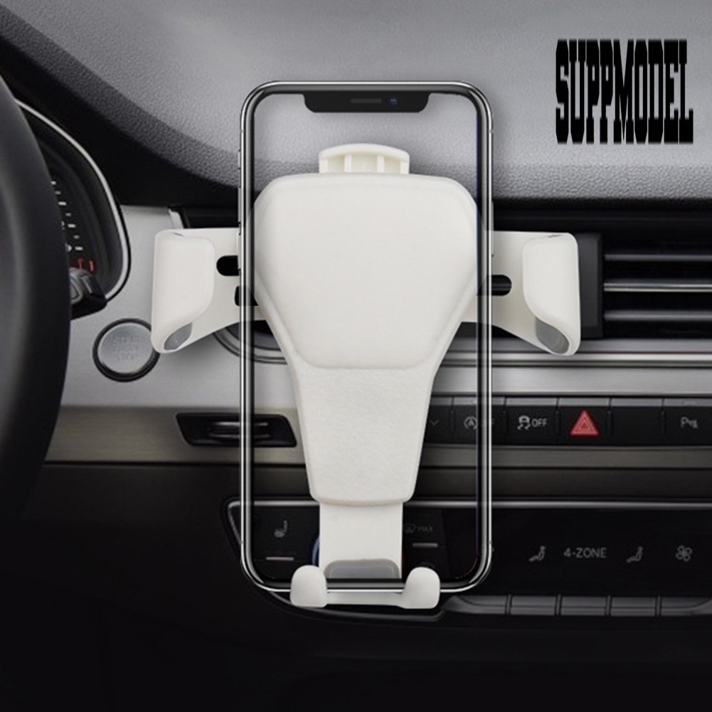 Stand Holder Hp / GPS Universal Bentuk Segitiga Untuk Vent Ac Mobil