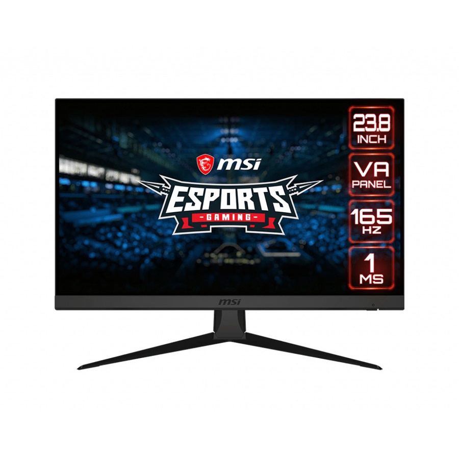 MSI Optix G243 23.8&quot; Inch VA FHD 165Hz 1ms Frameless Gaming Monitor