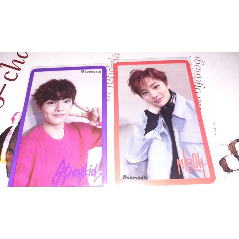 photocard pc miroh jeongin i.n ayen