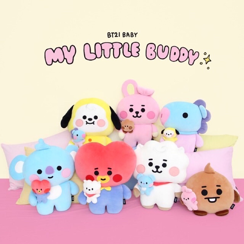 [ORDER] BT21 Little Buddy Standing Cushion