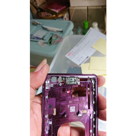 speaker atas sony xz3 original copotan