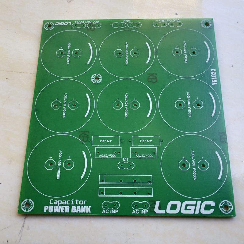 PCB PSU 8 ELCO