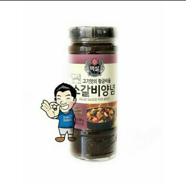 

KALBI BBQ SAUCE / BUMBU MARINADE BEEF / KALBI SAUS 500 gr