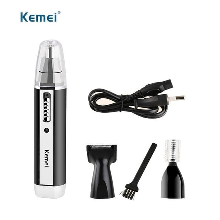 Kemei KM-6631 Alat Cukur Pencukur Jenggot Bulu Hidung Kumis