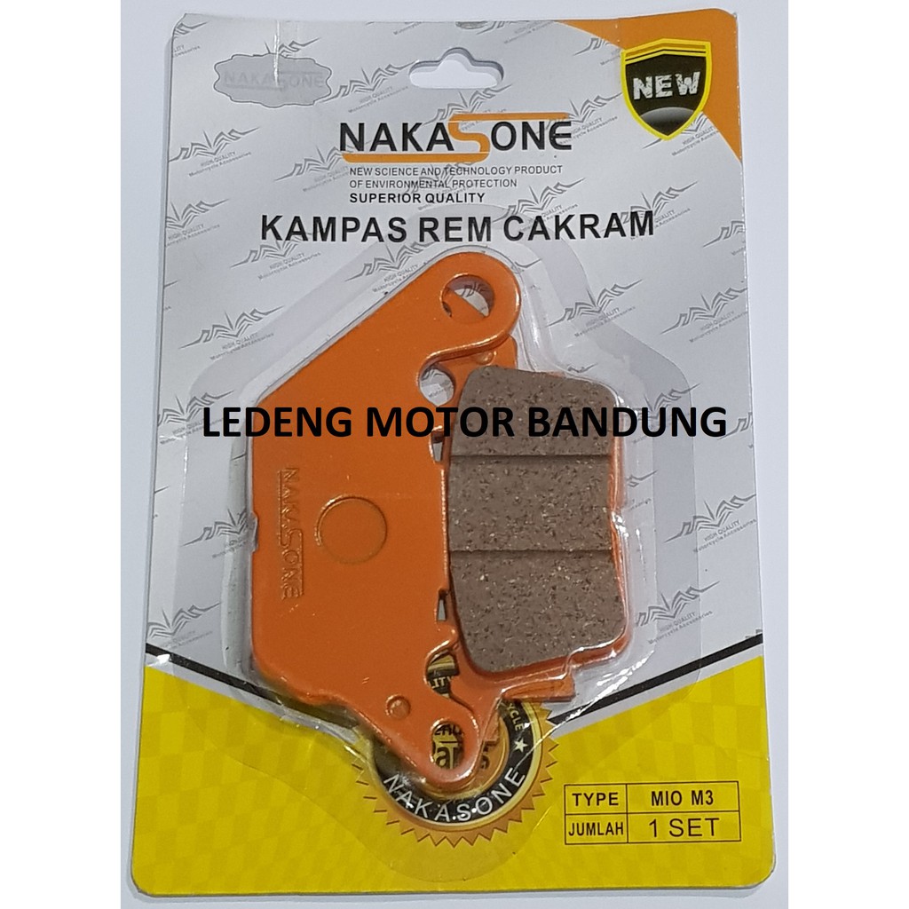 Nakasone Disc Pad M3 Mio 125 MX King Nmax Kampas Rem Cakram Depan