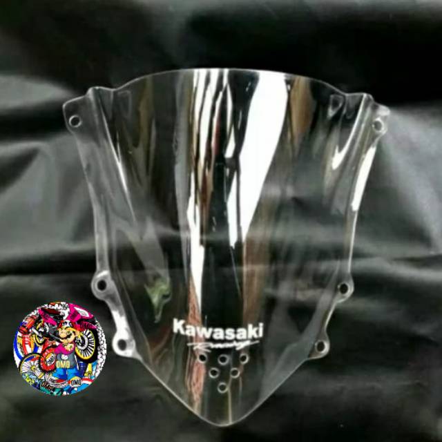 WINDSHIELD NINJA RR - VISOR NINJA RR - VISOR RR NEW KACA ANGIN