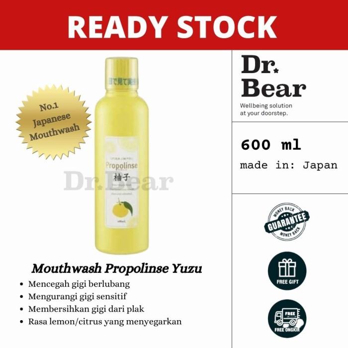 Mouthwash Propolinse Yuzu 600 ml