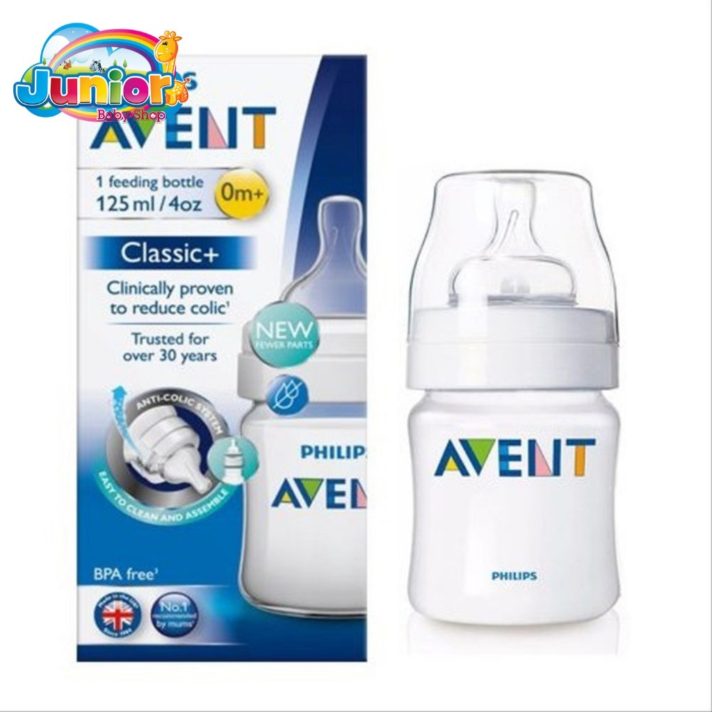 Avent Bottle Classic 125ml Single - Botol Susu Bayi