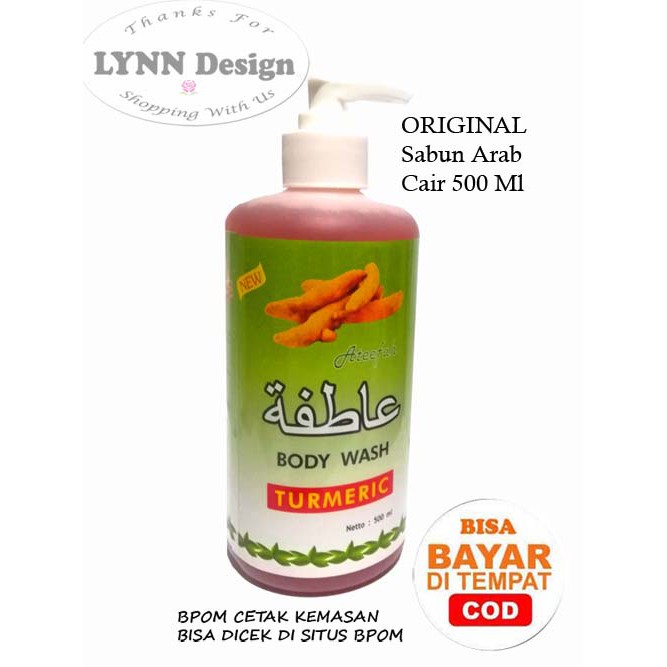 [BPOM] Sabun Arab Ateefah Cair 500 ml Pyary