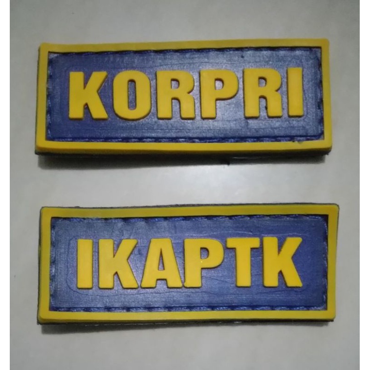 PATCH RUBBER KORPRI IKAPTK KECIL