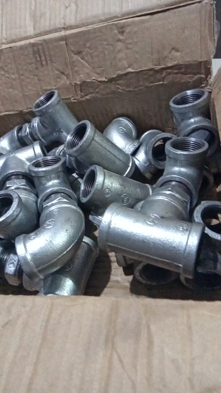 Double Nepple/ Dobel Nepel/ Double Nepel Galvanis Besi Drat 3/4