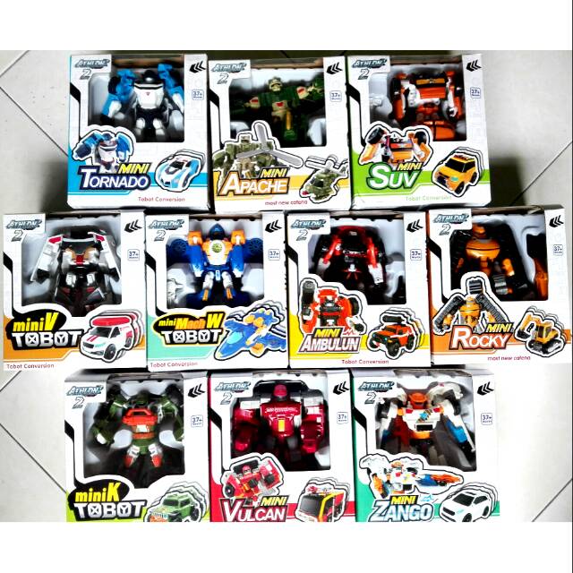 Tobot Athlon 2 / Tobot Zango Tobot Vulcan Tobot Suv Tobot Rocky Tobot Ambulun (2)