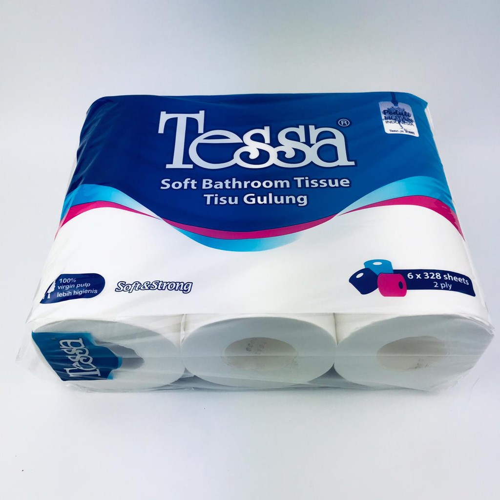 Tissu / Tessa / 6 roll / 328 sheets / 2 ply