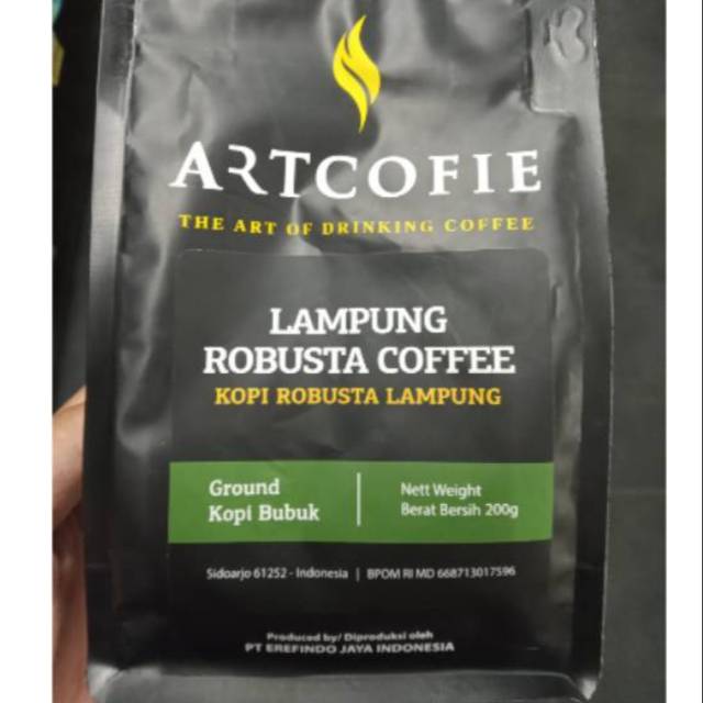 

Artcofie Lampung Robusta 200gr