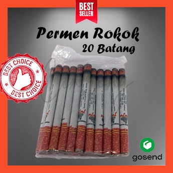 Permen Bentuk Rokok Isi 20pc Rasa Coklat / Permen / Makanan / Coklat