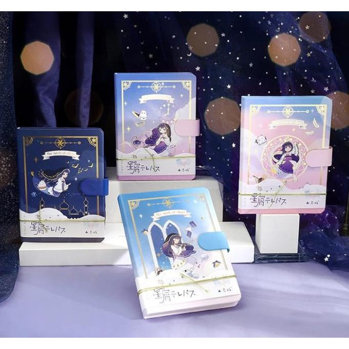 

[[BISA COD]] Buku Tulis Notebook Planner Journal Stationery Beauty In Castel - Ungu