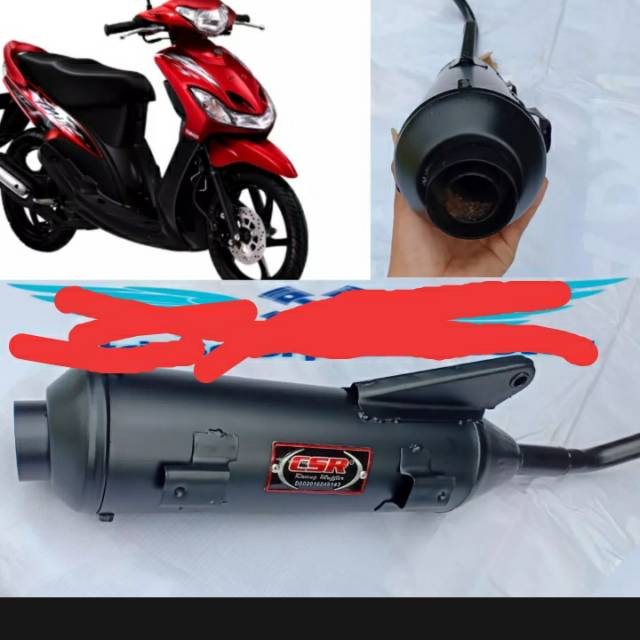 KNALPOT RACING MIO SMILE TERMURAH