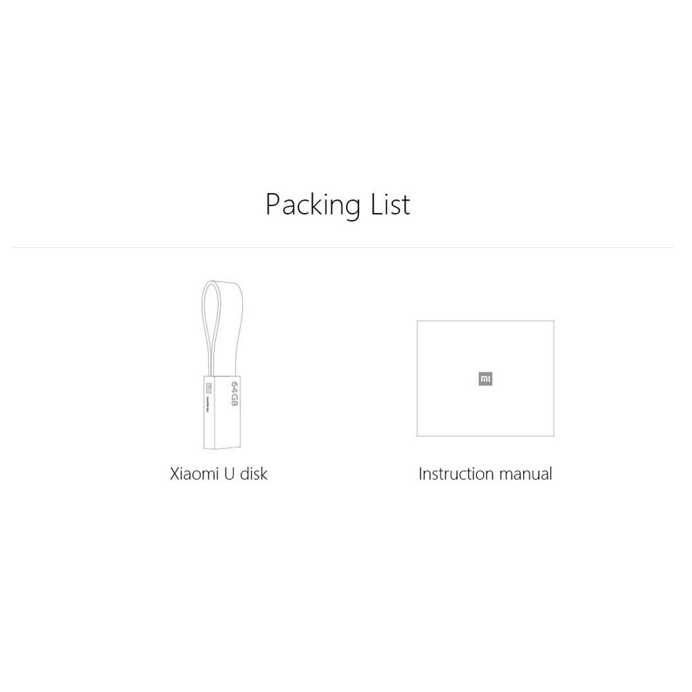 XIAOMI USB 3.0 Flashdisk 64GB Capacity - XMUP01QM - Flash Drive 64GB dari XIAOMI