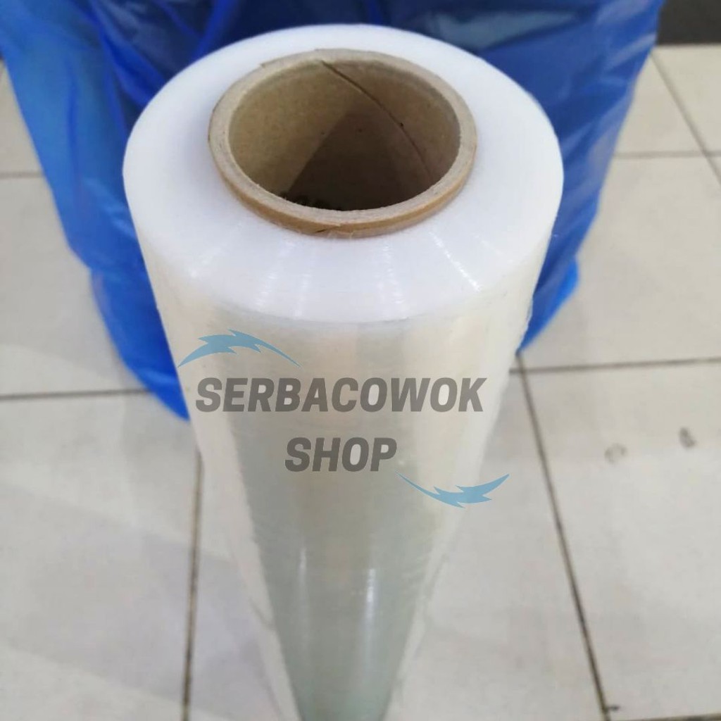 Streching Film Plastik Wrapping 50cm X 300 Meter 17 Micron Termurah Berkualitas