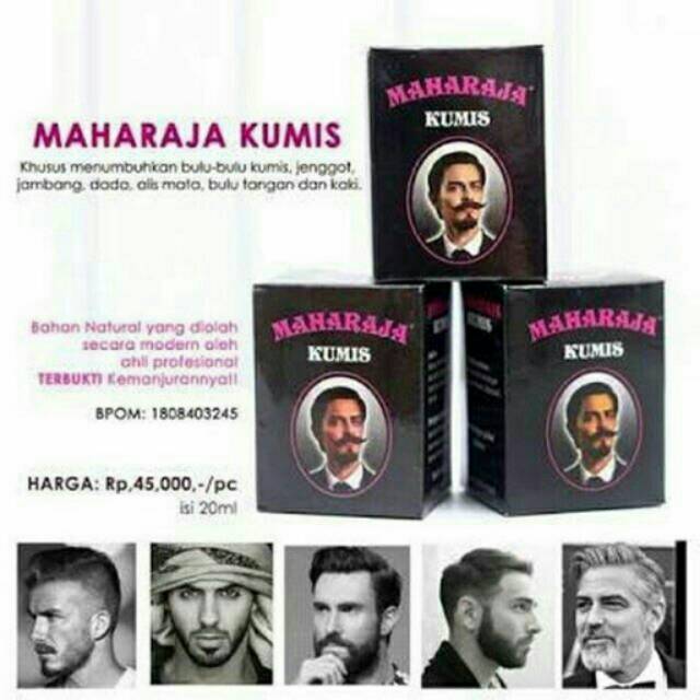 MAHARAJA KUMIS PENUMBUH KUMIS DAN JENGGOT