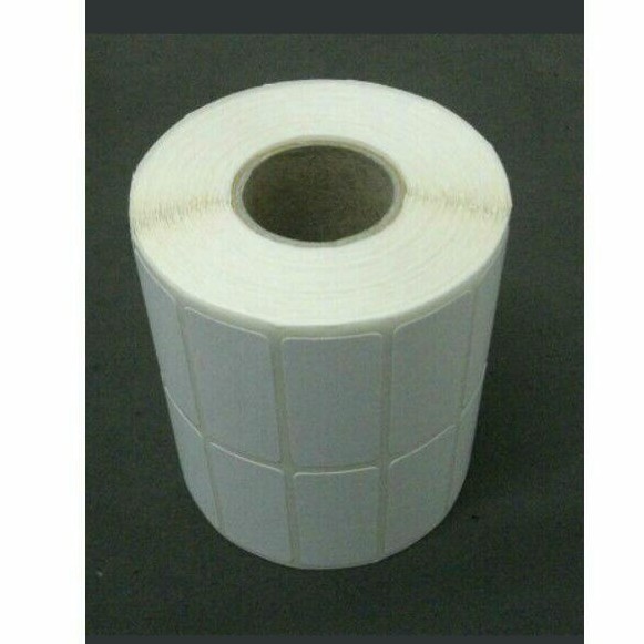 

label barcode semi Coated 33x15 2line 2000pcs gap 2mm core 1