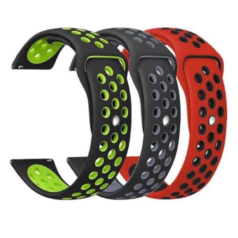 Tali Jam Strap Huawei Watch GT3 (42mm) (46mm) GT 3 Pro (43mm) (46mm) GT 3 SE - Nike Rubber Silikon Sporty