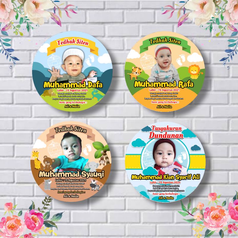 

Stiker Dundunan Stiker Tedhak Siten Stiker Cup Bubur