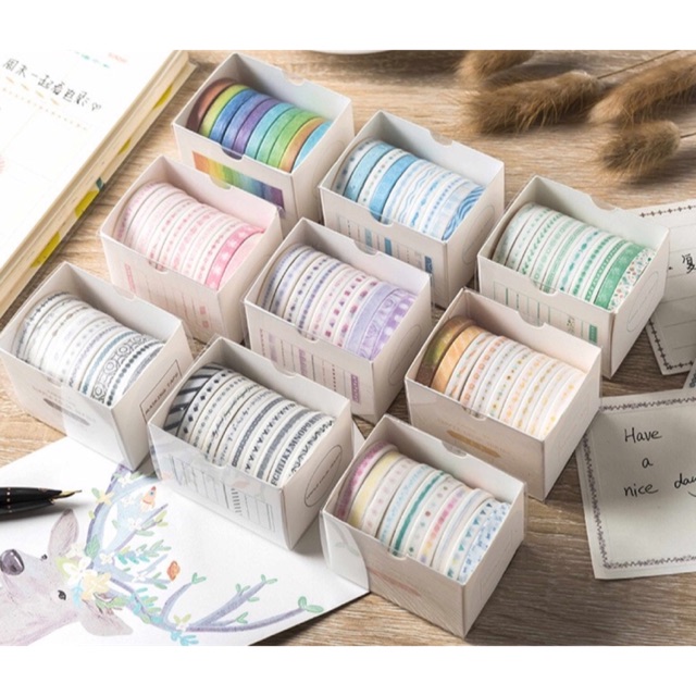 Washi tape/10 Roll/diary