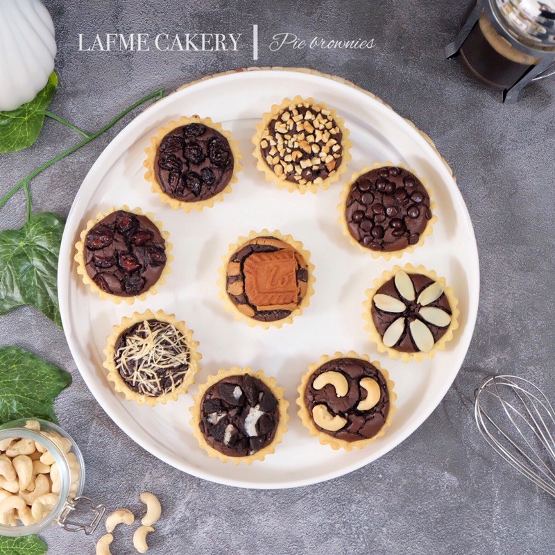 

pie brownies