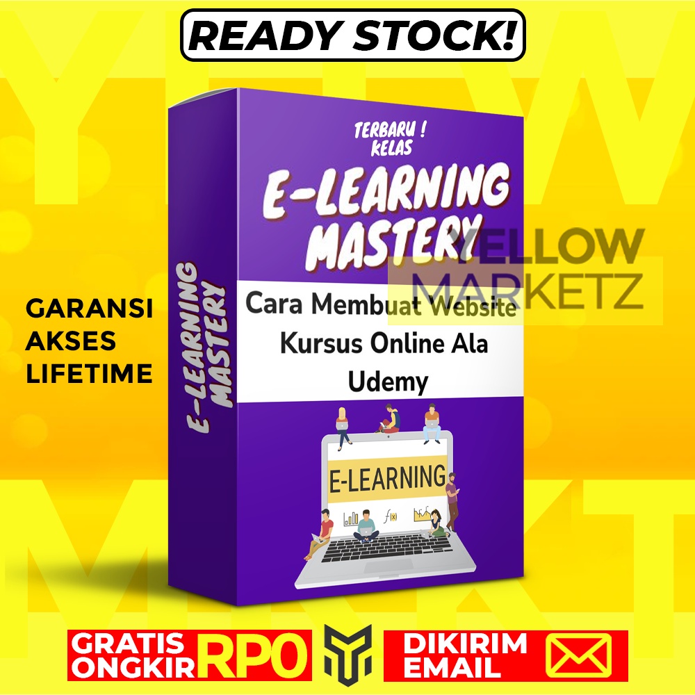 E-LEARNING MASTERY - Rahasia Buat Website Kelas Online Layaknya Udemy