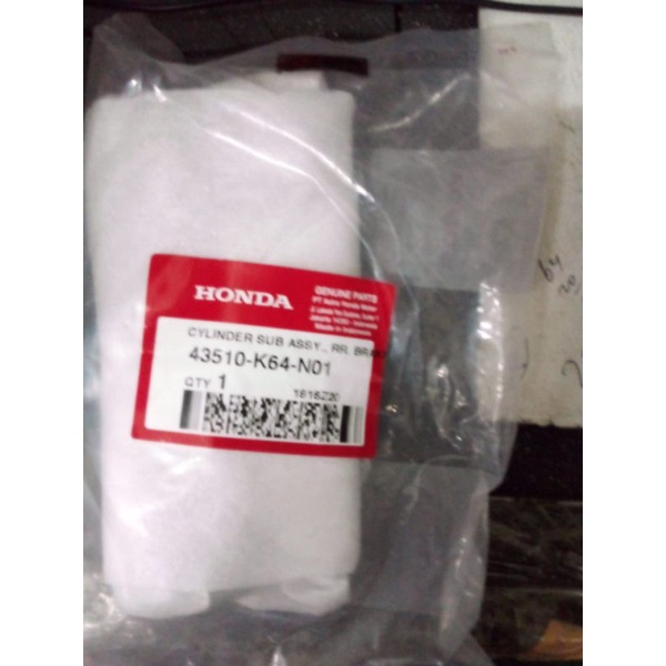 43510-K64-N01 CYLINDER SUB ASSY RR BRAKE MASTER REM SET ASSY BELAKANG CBR 250 RR CBR 250RR CBR250RR 