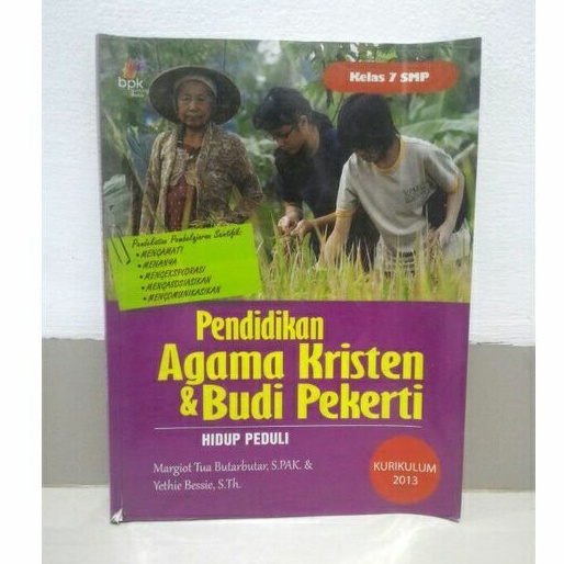 Buku agama kristen kelas 7