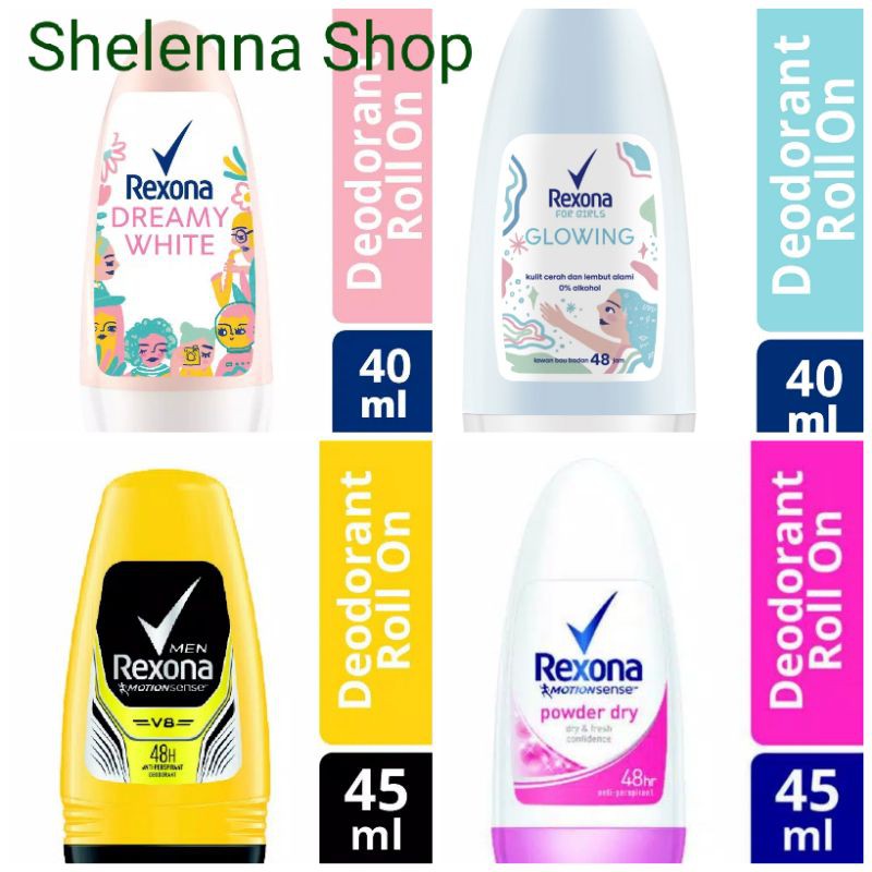 Rexona Roll on 40ml/ 45ml