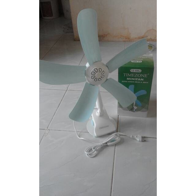 Kipas Angin Timezone  Meja & Jepit - 33Aaed