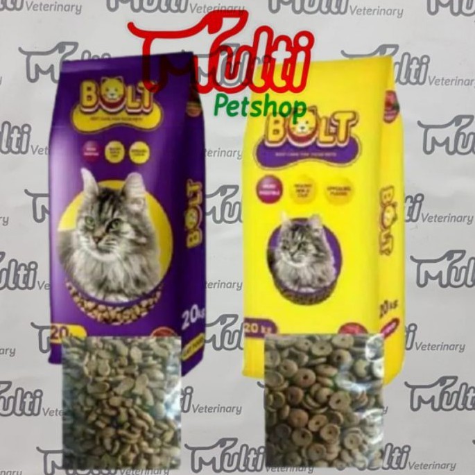 BOLT CAT 20kg Makanan Kucing Bolt