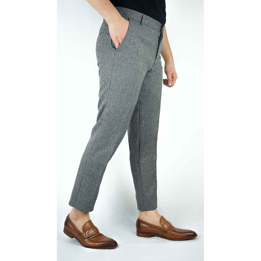 Houseofcuff Celana Ankle Cropped Pants Slim fit Celana 