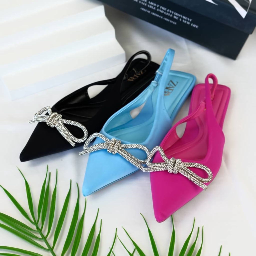 Zara FLAT SLINGBACK SHOES 456