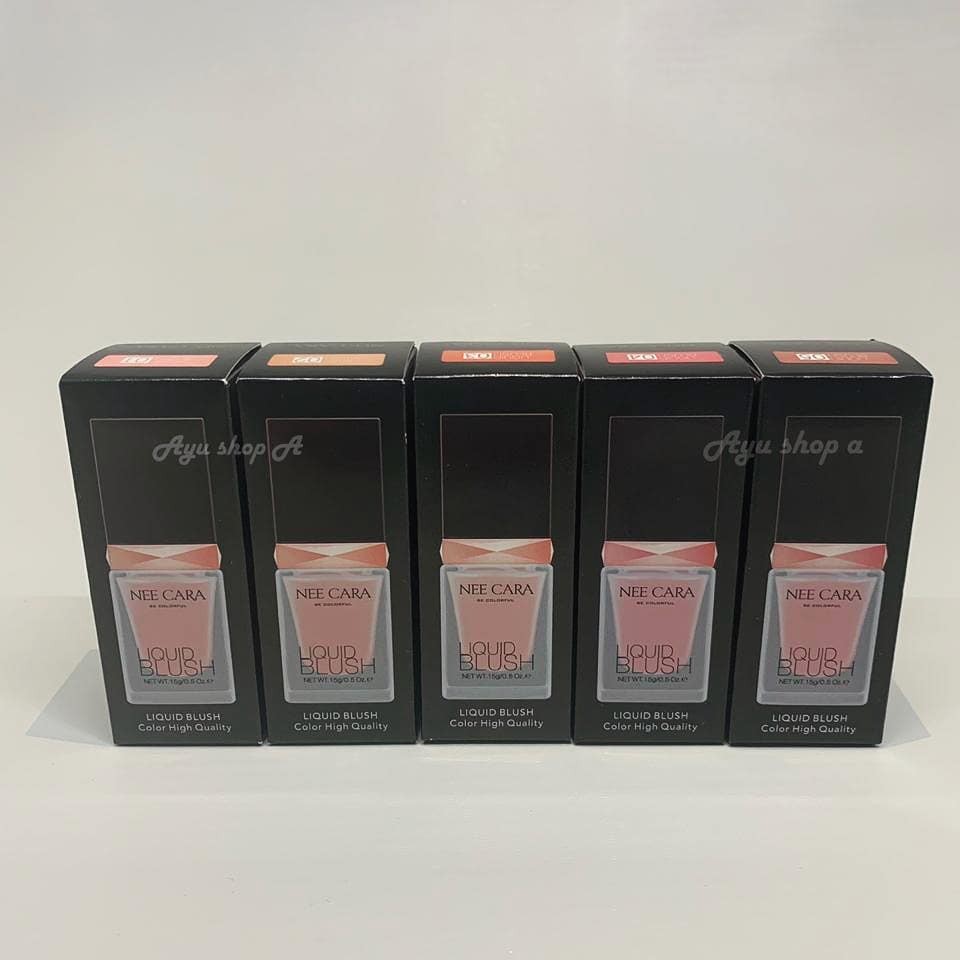 Nee Cara Liquid Blush On Color High Quality Ready Stock