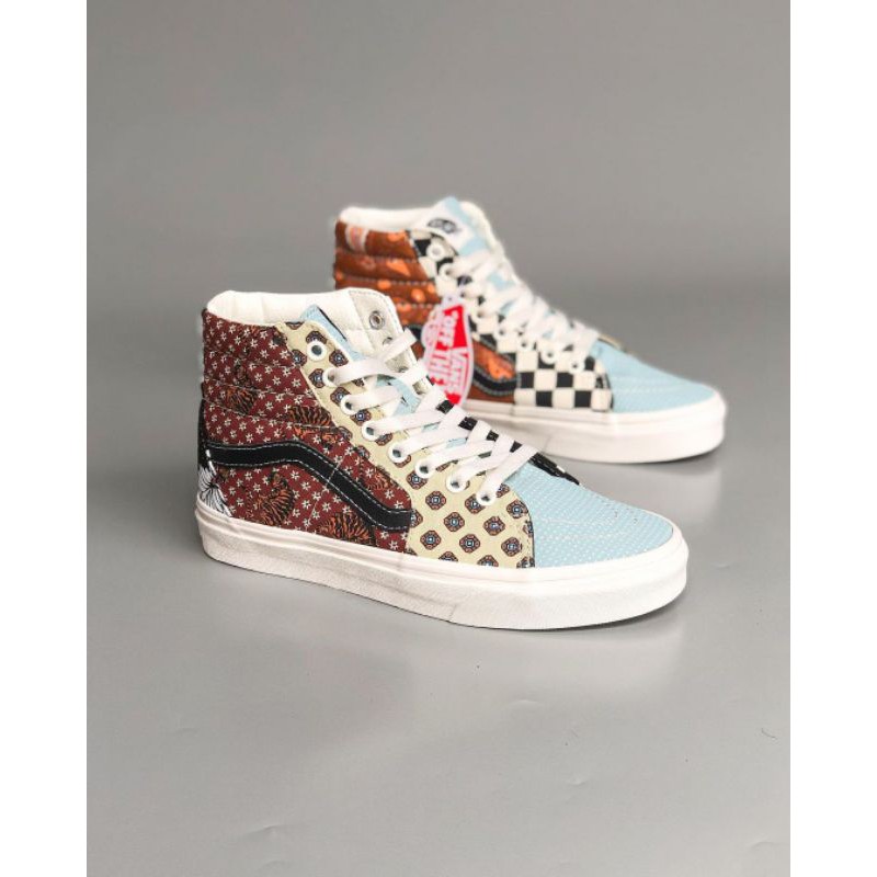 VANS SK8 HI TIGER PATCHWORK ORIGINAL RESMI