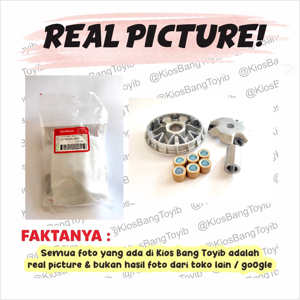 Rumah Roller Assy Honda Genio Beat Scoopy (22110-KOJ)