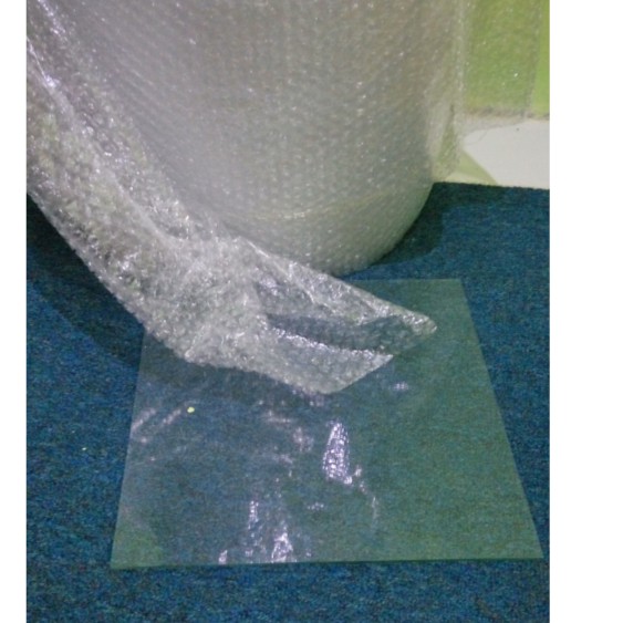 Bubble 1m + kaca untuk pigura/frame ukuran 30x40cm dan 30x30cm