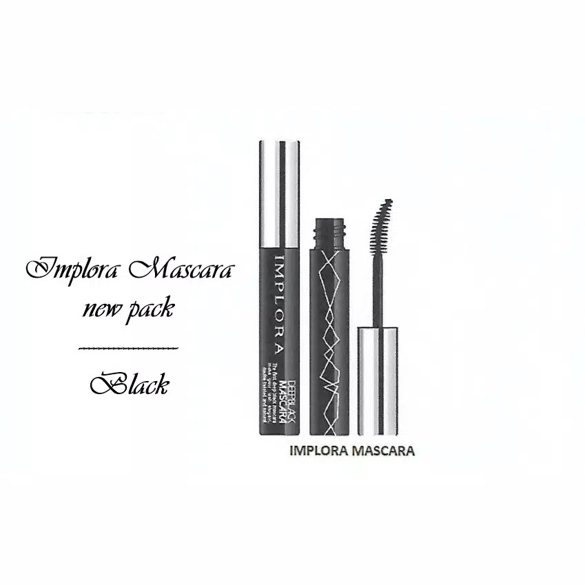 cod Implora mascara new pack - Deep black