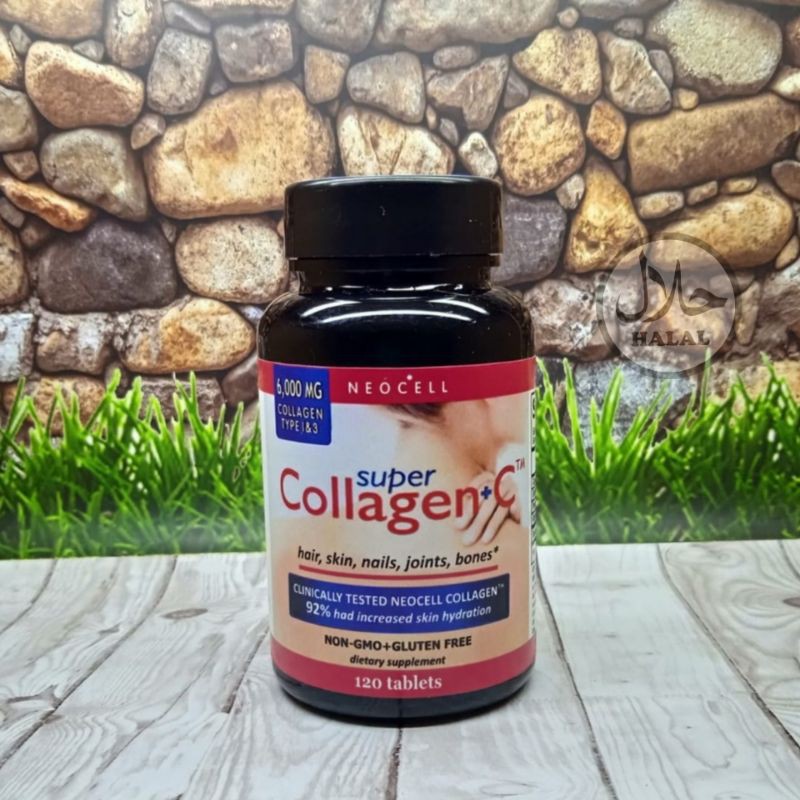 Neocell Original Super collagen+C 120 Tablet asli original