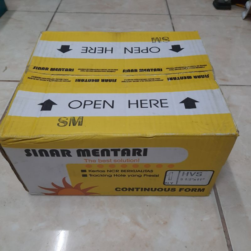 

Continuos Form 1 Ply Sinar Mentari