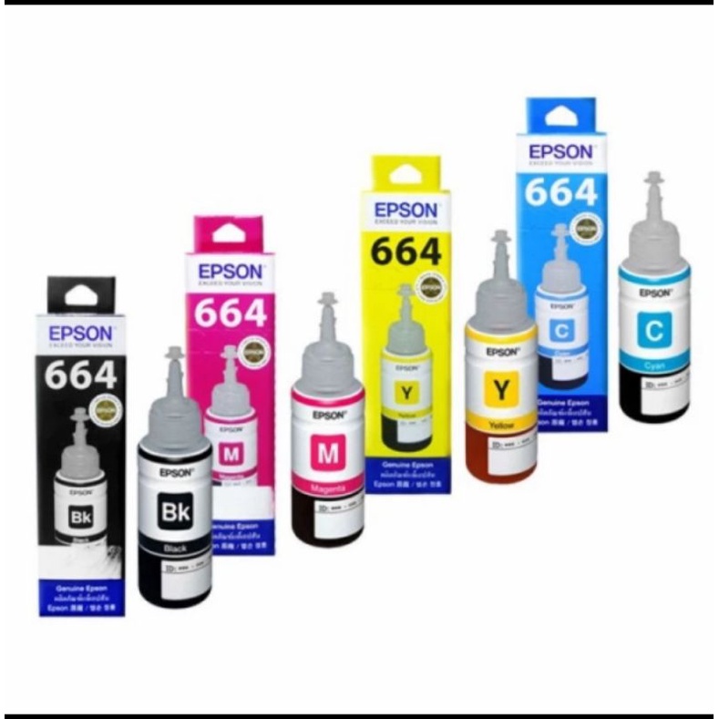 EPSON 003 Tinta Printer ORIGINAL 70ml CMY Bk L1110 L31110 L3101 L3150